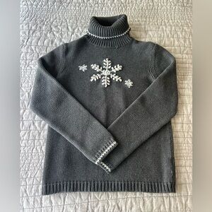 VINTAGE Tommy Hilfiger Ugly Christmas sweater snowflake size medium